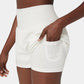 ✨️  2025 Hot Sale 49% OFF 🥰  2-in-1 Yoga Shorts mit hoher Taille und Seitentaschen