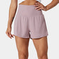 ✨️  2025 Hot Sale 49% OFF 🥰  2-in-1 Yoga Shorts mit hoher Taille und Seitentaschen