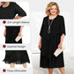 🎉49% RABATT 👗Elegantes Lagenkleid für Damen
