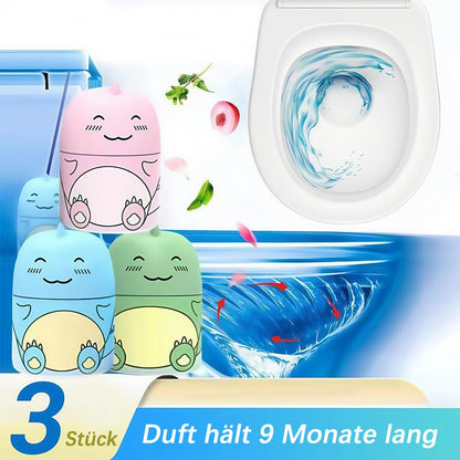 🚽 LETZTER TAG - KAUFEN 3 ERHALTEN 4! ✨ Wunder Toilettenreiniger & -Deodorant - Beseitigt Kalk & Bakterien mit 7-Tage Langzeitschutz 🌿✨