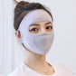 Atmungsaktive Ice-Silk-Sonnenmaske mit langem Hals und vollständiger Gesichtsabdeckung