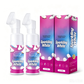 Waterless Foam White Shoe Cleaner with Brush