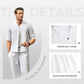 👕 Lässige Eleganz – Zweiteiliger Anzug aus Baumwolle für Herren – 50 % günstiger! 💧👖