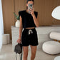 🌸New Arrival 50%OFF💖 Women's Casual Cropped Top & Full-Length Pants Set