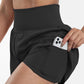 ✨️  2025 Hot Sale 49% OFF 🥰  2-in-1 Yoga Shorts mit hoher Taille und Seitentaschen