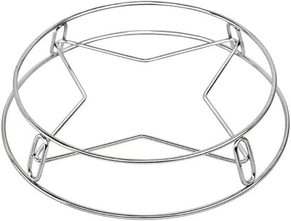 Round stainless steel steamer rack, suitable for cooking
