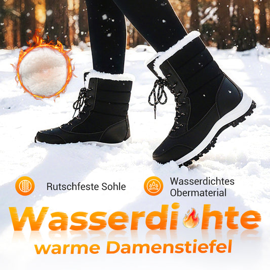 Wasserdichte warme Winterstiefel für Damen