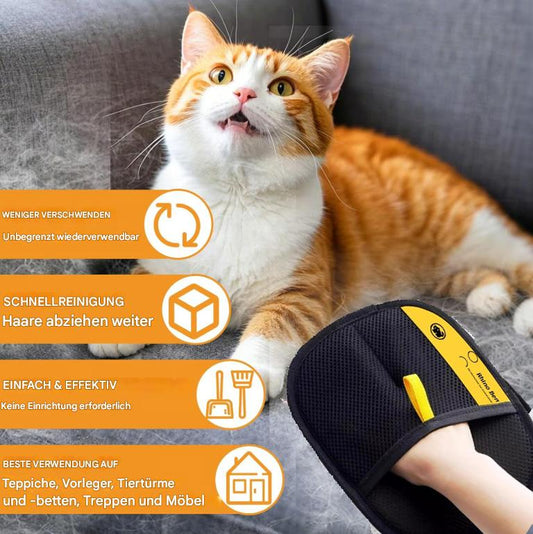 🔥Letzter Tag🐶🐱Tierhaarentferne  Elektrostatikhandschuhe