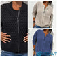 🔥2025 HOT SALE🔥Lässige Damen Strickjacke mit Reißverschluss und hohlem Design👗