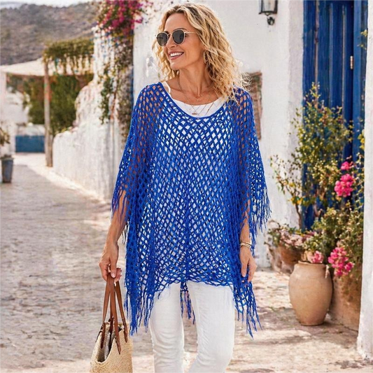 🏆 Last Day Special Price ! 💐Summer Metallic Crochet Cover-Up – Lightweight, Flowy & Effortlessly Stylish summer outfit