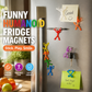 🔥50 % RABATT🧲 Kreative Magnetfiguren | Starke Magnetkraft · Bewegliche Gelenke · Stressabbau | Kühlschrank/Schreibtisch/Aufbewahrung