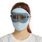 Atmungsaktive Ice-Silk-Sonnenmaske mit langem Hals und vollständiger Gesichtsabdeckung
