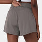 ✨️  2025 Hot Sale 49% OFF 🥰  2-in-1 Yoga Shorts mit hoher Taille und Seitentaschen