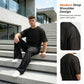 🎁 Nur für kurze Zeit: 50 % Rabatt! 👔 2-teiliges Set: Herren-T-Shirt & weite Hose – Trendig, bequem & sofort tragbar 💥