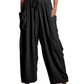 💃 50% Rabatt🔥Freizeithose aus Leinen mit weitem Bein für Damen👖