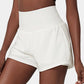 ✨️  2025 Hot Sale 49% OFF 🥰  2-in-1 Yoga Shorts mit hoher Taille und Seitentaschen