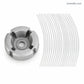 ⚙️ JETZT 50 % RABATT! 🌿 Aluminium-Trimmerkopf – 4-Faden-Schnitt & universelle Passform – robust & einfacher Fadenwechsel 🏡
