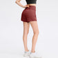 ✨️  2025 Hot Sale 49% OFF 🥰  2-in-1 Yoga Shorts mit hoher Taille und Seitentaschen