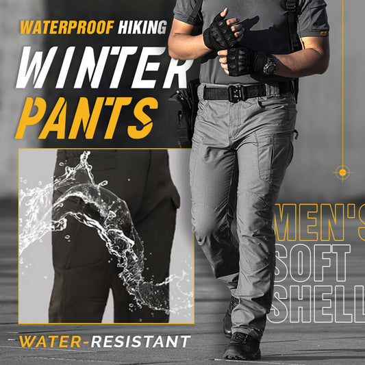 😎Wasserdichte Softshell-Winterhose für Männer