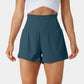 ✨️  2025 Hot Sale 49% OFF 🥰  2-in-1 Yoga Shorts mit hoher Taille und Seitentaschen
