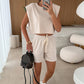🌸New Arrival 50%OFF💖 Women's Casual Cropped Top & Full-Length Pants Set