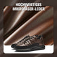 【HEUTIGE 20 % RABATT】Slip-On-Sneaker für Herren aus Mikrofaser-Leder