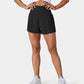 ✨️  2025 Hot Sale 49% OFF 🥰  2-in-1 Yoga Shorts mit hoher Taille und Seitentaschen