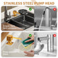 🧴 Edelstahl-Seifenspender für Spülbecken – mit verlängertem Silikonschlauch & praktischer Pumpe, ideal für Küche & Bad 🚰