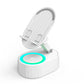 5-in-1 Handyhalterung mit kabellosem induktivem Audio-Bluetooth-Lautsprecher, 360° drehbarer LED-Halterung und universeller Lautsprecherhalterung