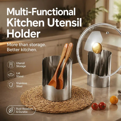 🍳 Multifunktionaler Küchenutensilienhalter – Aufbewahrung für Kochlöffel, Spatel & mehr – platzsparend & stilvoll