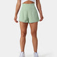 ✨️  2025 Hot Sale 49% OFF 🥰  2-in-1 Yoga Shorts mit hoher Taille und Seitentaschen