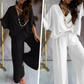 ✨2025Neue Produkte💕Women's Casual Lose Solide Farbe Anzug