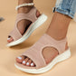 🎉 Halbpreis-Party! 🌺Bequeme atmungsaktive flache Sandalen mit offener Zehe für Damen im Sommer