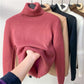 🎁Winter-Fleece-Shirt mit dickem Strickboden
