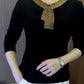 2024 High quality winter velvet long sleeve t-shirt with rhinestones, warm and fashionable