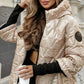 ❄️2025 Winter Neu Verkauf ❄️Damen Baumwolle mit Kapuze Patchwork Jacke🔥KOSTENLOSER VERSAND