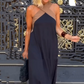 Ärmelloses Maxikleid mit Neckholder für Frauen