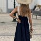 Ärmelloses Maxikleid mit Neckholder für Frauen