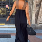 Ärmelloses Maxikleid mit Neckholder für Frauen