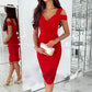 Sexy, schulterfreies, figurbetontes Kleid im Slim Fit für Damen