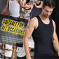Herren Slimming Brustunterhemd Weste mit Bauchkontrolle