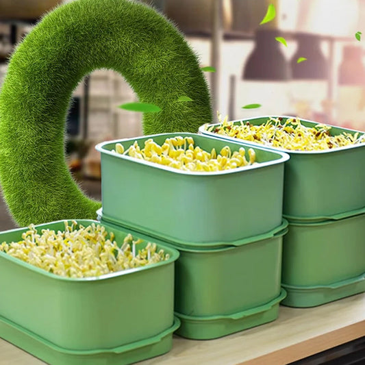 🌱💚Stapelbare Bohnenspüle -Wachstumskiste📢📢Letzte 3 Stunden: Riesen-Angebote!⏰⏰
