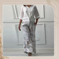 🌷Frühling Hot Sale 52% Rabatt🍃Damenmode Lockeres Cardigan-Shirt & Hose mit hoher Taille Zweiteiliges Set