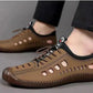 Wanderschuhe mit hohler Sohle aus geschmeidigem Leder