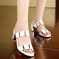 💕Women's Fashion Chunky Heel Sandals