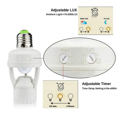 🎉Kaufen Sie 2 und erhalten Sie 1 gratis💡Lichtsteckdose mit Bewegungssensor