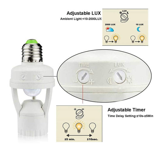 🎉Kaufen Sie 2 und erhalten Sie 1 gratis💡Lichtsteckdose mit Bewegungssensor