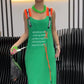 💖49% RABATT💖Lässiges bedrucktes ärmelloses Kleid für Frauen
