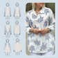 💖Lässiges Hemd mit botanischem Print für Frauen