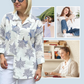 💖Lässiges Hemd mit botanischem Print für Frauen